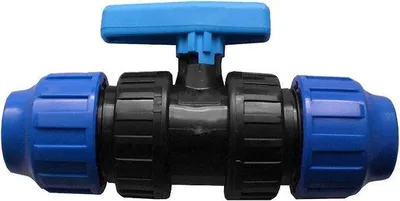 Produktbild von Kugelhahn mit PE-Schraubverbindung für 40 mm PE-Rohr