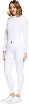 Image de Samshield Reithose Damen Full-Grip Claranova FS 2026 Damenreithose Blanc 32