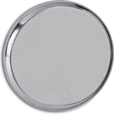 Produktbild von MAUL Magnet rund 1 Stück 13 kg Stahl Metall Neodym Ø 2.5 x 0.9 cm silber