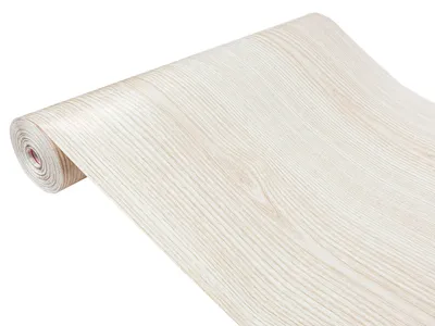Produktbild von Klebefolie Möbel 45x1500 cm - Weiße Esche - Möbelfolie selbstklebend in Holzoptik - Folie für Möbel zur einfachen Renovierung von Türen, Tischen und Regalen - Klebefolie dekorativ und abwaschbar