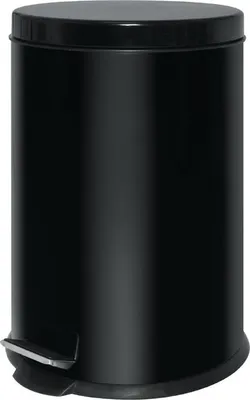 Produktbild von Edelstahl Pedaleimer Schwarz 20L