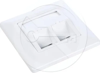 Obrázek produktu pro SOLARIX Zásuvka modulární Solarix pro 2 keystony