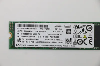 Produktbild von Lenovo SSD M.2 PCIe NVMe SSD, 01LX204
