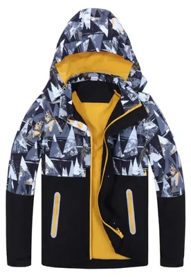 Produktbild von Wasserdichte Outdoorjacke mit Kapuze für Kinder