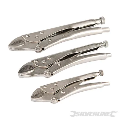 Image de Silverline - Pinces de préhension, jeu de 3 pièces