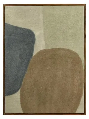 Imagen del producto de Decoración de pared de lana Pomax, multicolor, dimensiones: 76 cm de largo x 6,5 cm de ancho x 107 cm de alto