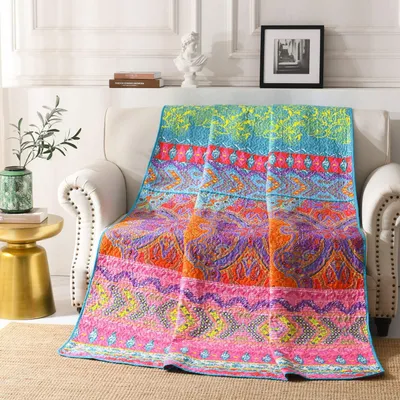 Obrázok produktu pre Boho Gequilte, obliečka na prikrývku z mikrovlákna, 150 x 200 cm