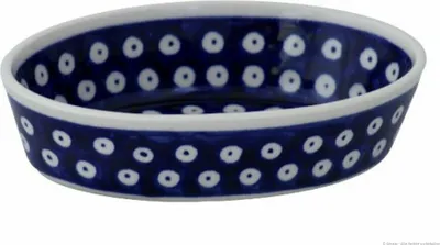 Produktbild von Original Bunzlauer Keramik Dipschale Servierschale Schale Schüssel oval, L 15,6 cm , H 4,0 cm im Design 42