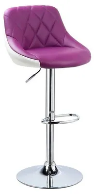 Image de Tabourets de bar confortables en similicuir – Lot de deux – Chaises de cuisine – Paire – Réglables en hauteur – Hauteur d'assise comprise entre 60 et 82 centimètres