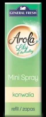 Zdjęcie produktu dla Arola Mini Odświeżacz Powietrza W Sprayu Zapach Konwalii