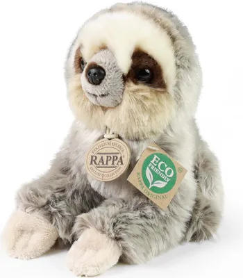 Image de RAPPA Peluche paresseux assis 18 cm ECO-FRIENDLY