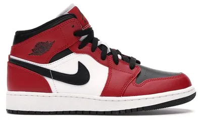 Produktbild von Jordan 1 Mid Chicago Black Toe (GS) - EU 38