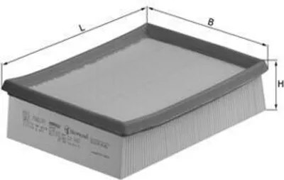 Obrázek produktu pro Vzduchový filtr KNECHT LX 642