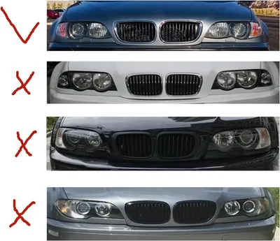 Productafbeelding van Voorbumper Grille - Auto Grille - Auto Styling - Glanzend Zwart - 1 Paar - Zwart