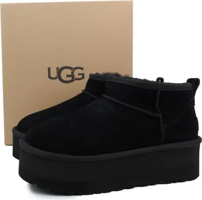 Produktbild von UGG Classic Ultra Mini Platform Schwarz