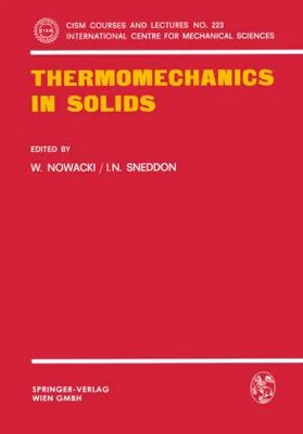Produktbild von Thermomechanics in Solids