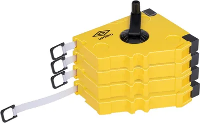 Produktbild von Umbro Spielfeldmarkierungssystem 4 Stück - Fußball, Basketball und Hockey - Linien von Max. 15M - Gelb