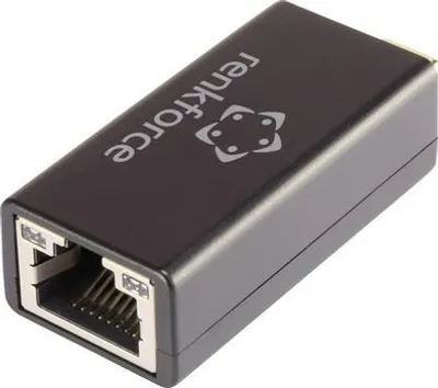 Immagine prodotto di Renkforce RF-3386050 Kabelschnittstellen-/Gender-Adapter USB-C RJ-45 Schwarz (RF-3386050)