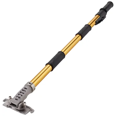 Obrázek produktu pro Plochá násada VEVOR pro sádrokartonové desky, plochá prodlužovací násada 1020-1618 mm z eloxovaného hliníku, 5 sekcí s nastavitelnou délkou, protiskluzová rukojeť a lakování 360°