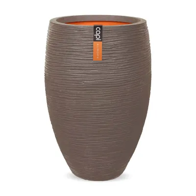 Produktbild von Capi Europe - Gefäß elegant deluxe Rib NL - Warm taupe - 51x72 - KWTR1138