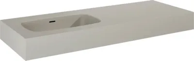 Obrázek produktu pro Klasické umyvadlo Jungborn DECEM mineralní mramor béžová 1210 mm 168874