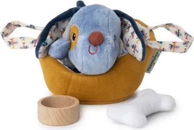 Produktbild von Lilliputiens Jules Hund Mit Korb Teddy One Size