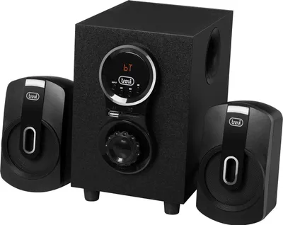 Produktbild von Trevi AVX 615 BT, 2.1 Kanäle, 30 W, Universal, Schwarz, Drehregler, Eingebaut