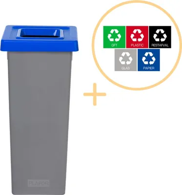 Obrázok produktu pre Plafor - Fit Bin 53l - Recyklácia - Modrá