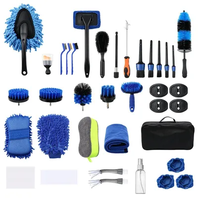 Imagen del producto de Kit de limpieza para automóviles de 41 piezas, para lavado