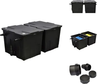 Produktbild von vidaXL Teichfilter 12000 L/h - Brunnen- & Teichzubehör