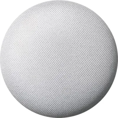 Produktbild von Google Nest Mini, Google Assistant, Rund, Grau, Stoff, Kunststoff, Chromecast, Android, iOS