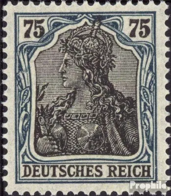 Produktbild von Briefmarken Deutsches Reich 1918 Mi 104 postfrisch Germania