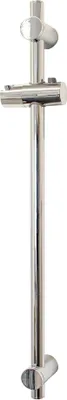Produktbild von tecuro Brausestange 100 cm Wandstange SUN - mit variablen Wandbefestigungen, verchromt
