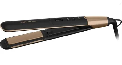 Obrázok produktu pre Rowenta Express Shine SF4630, Žehlička na vlasy, Teplé, Dotyk, Rovný valcový tvar, Suché vlasy, 140 °C