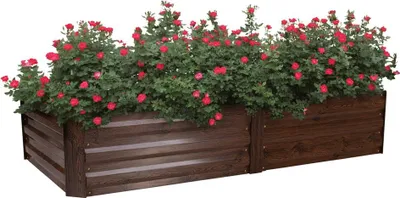 Produktbild von Kondela Metall Hochbeet Nonky Typ 7 - braun
