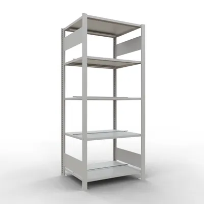 Produktbild von Büroregal Stecksystem Grundregal - 1800x 750x600 mm, Typ 150 kg