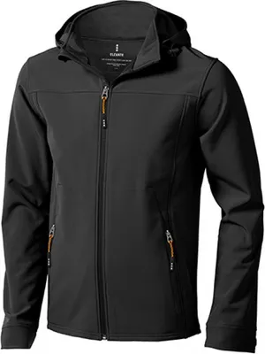 Immagine prodotto di Elevate 39311 | Giacca Softshell Langley da uomo - Colore: Antracite (tinta unita) - Taglia: S