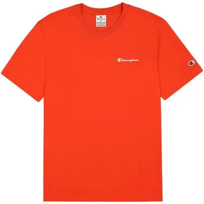 Obrázok produktu pre Champion - Pánske tričko s krátkym rukávom MR342 (L) (červená/oranžová)