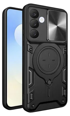Zdjęcie produktu dla Techsuit CamGuard Pro etui z osłoną aparatu Samsung Galaxy S25 FE - czarne