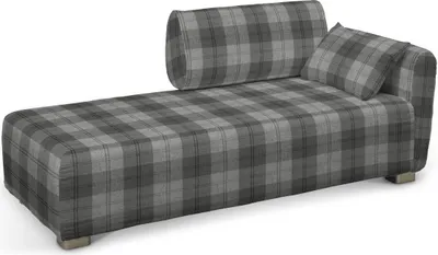 Produktbild von Dekoria Bezug für Mysinge Recamiere Sofa, grau-anthrazit, Sofahusse, Mysinge Recamiere