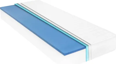 Produktbild von Matratze 90 x 200 cm Viskoelastischer Memory-Schaum 18 cm H2