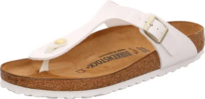 Produktbild von Birkenstock Gizeh BF patentovaný bílý dámský oddělovač prstů v bílé barvě, velikost 40