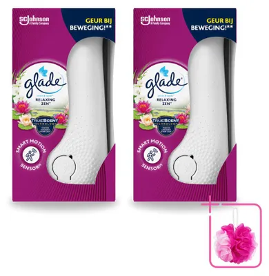 Image de 2 diffuseurs Glade Sense & Spray, parfum Relaxant Zen, 18 ml, lot de 2