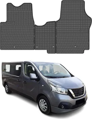 Produktbild von 2016-2024 Nissan NV300 Fußmatten TPE Schwarz 3 tlg