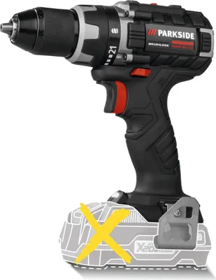 Zdjęcie produktu dla Akumulatorowa wiertarko-wkrętarka PARKSIDE PERFORMANCE® 20 V "PABSP 20 Li C2", bez akumulatora i ładowarki