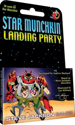 Produktbild von Munchkin Star : Landing Party, Kartenspiel, Rollenspiele, 10 Jahr(e), 60 min