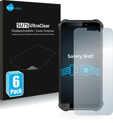 Produktbild von 6x Für Oukitel WP5 Pro Schutzfolie Savvies Displayschutz Display Schutz Folie Klar Transparent