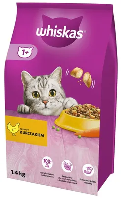 Produktbild von Whiskas Kurczak dla kota 1,4 kg