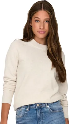 Produktbild von ONLY 15204279, Pullover, Erwachsener, Weiblich, Grau, S, Einfarbig