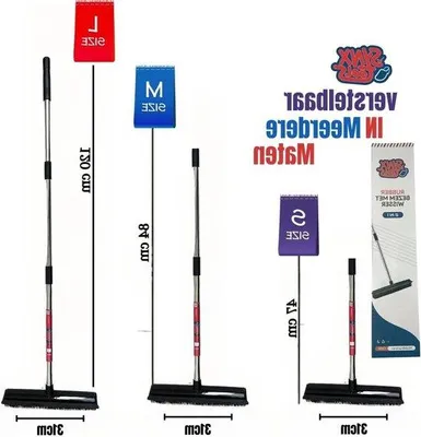 Produktbild von Flexibler Kämmerschaum mit Stahl - Kämmerschaum mit Stahl - Verstellbarer Stahl (bis 120 cm) - Integrierte Rasenbesen